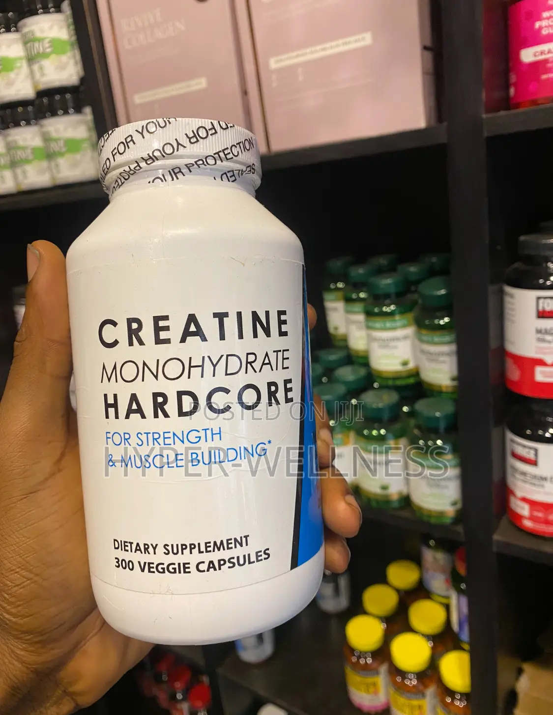 Creatine Monohydrate Hardcore 300 Cap