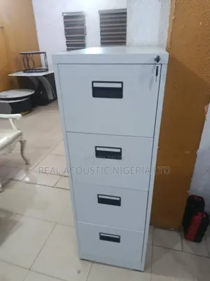 Heavy-Duty 4-Drawer Metal File Cabinet With Master Lock