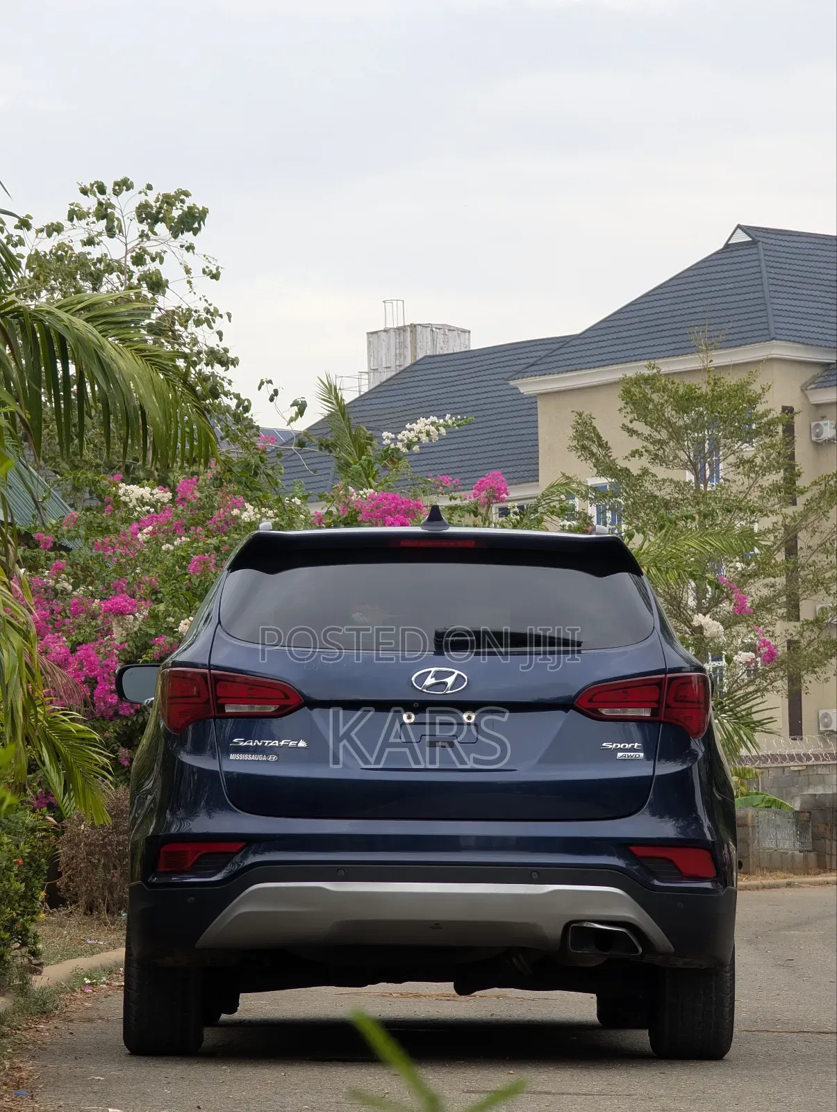 Hyundai Santa Fe 2017 Blue