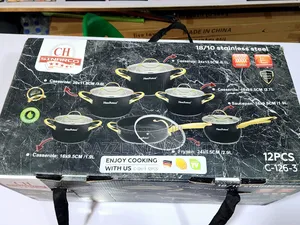12pcs Haus Roland Stainless Steel Pot Set