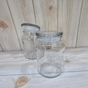 Vintage Douwe Egberts Glass Storage Jar – Airtight Coffee Jar