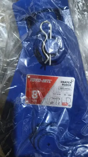 Mechanical Jack / Snatch Block Toyo for Lifting