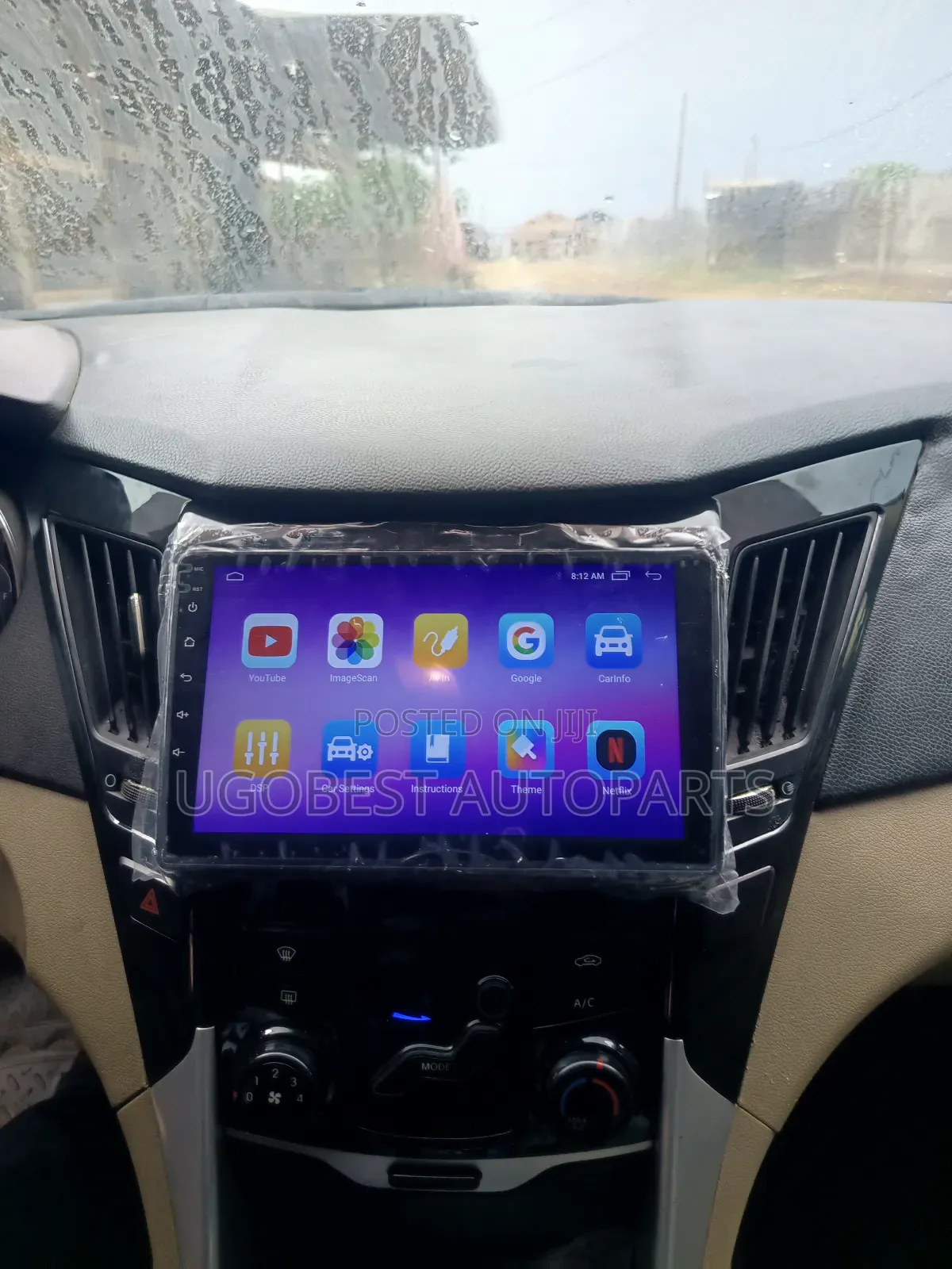 Hyundai Sonata (2011/2015)Android Screen With GPS Navigation