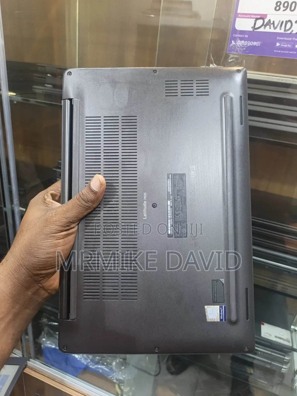 Laptop Dell Latitude 7400 8GB Intel Core i5 SSD 256GB