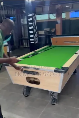 7ft Local Snooker Marble and Coin