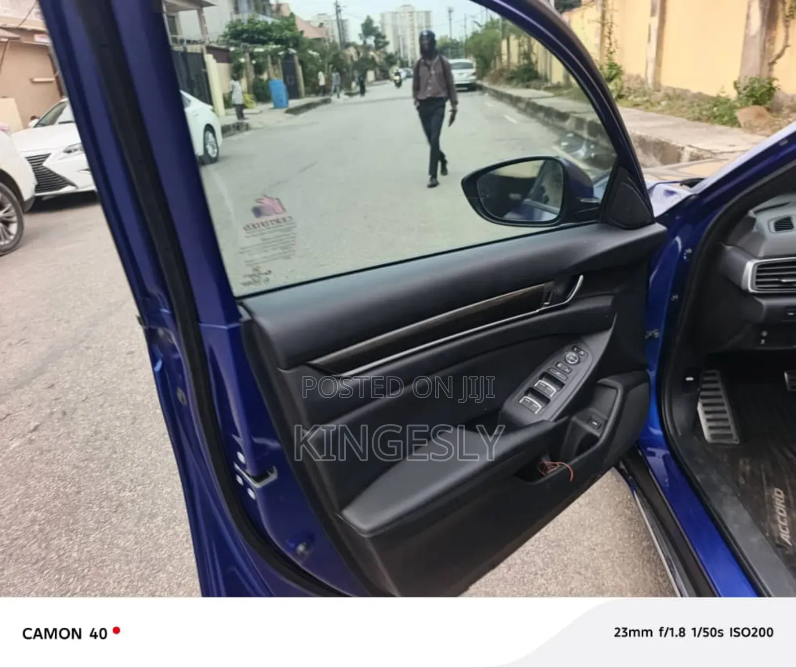 Honda Accord Sport (2.0L 4cyl Turbo 10A) 2019 Blue