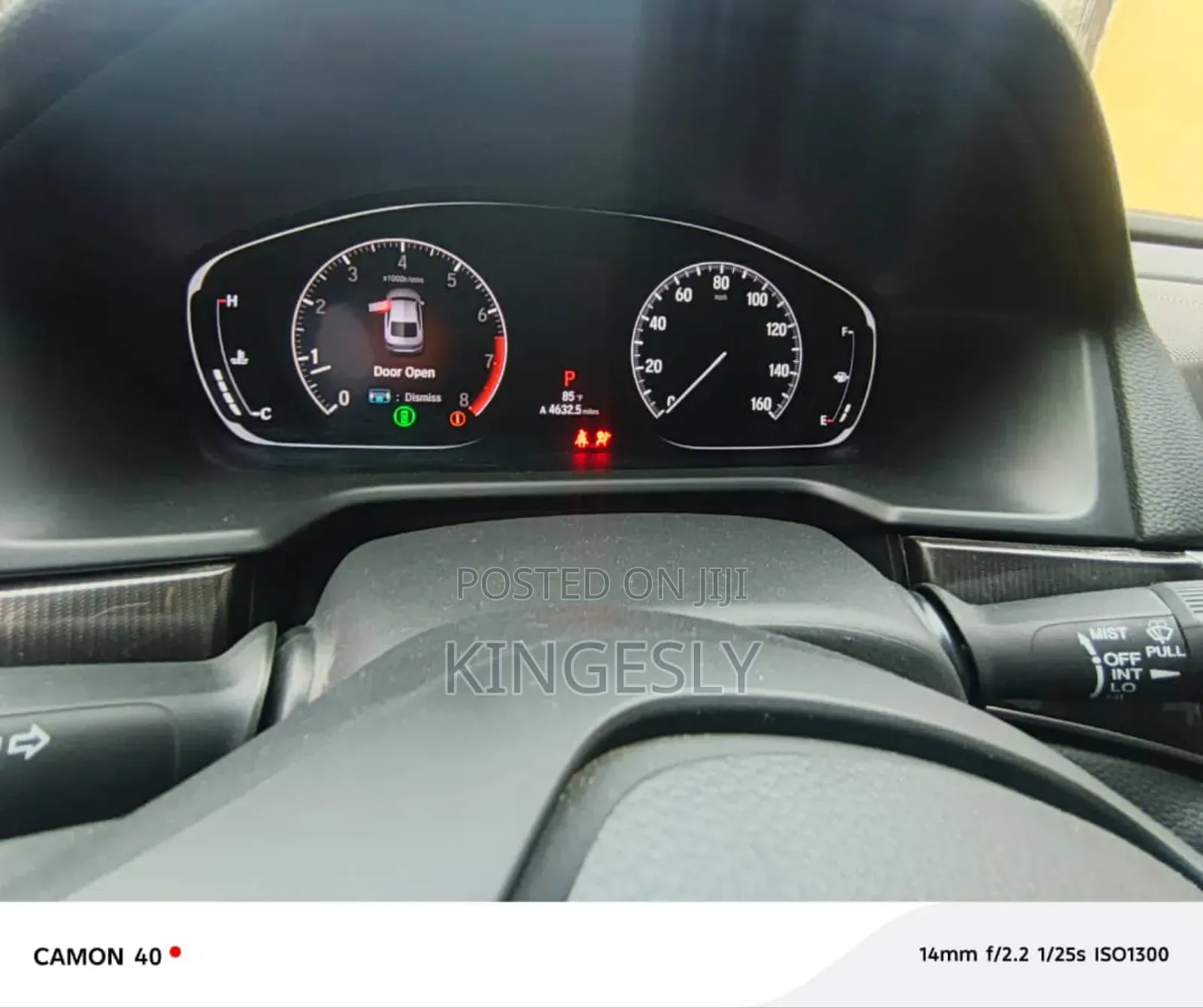 Honda Accord Sport (2.0L 4cyl Turbo 10A) 2019 Blue
