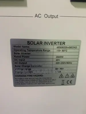 3kwh 2000watts All in One Solar