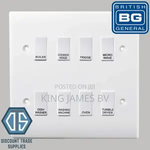 8 Gang Multifunctional Grid Switch