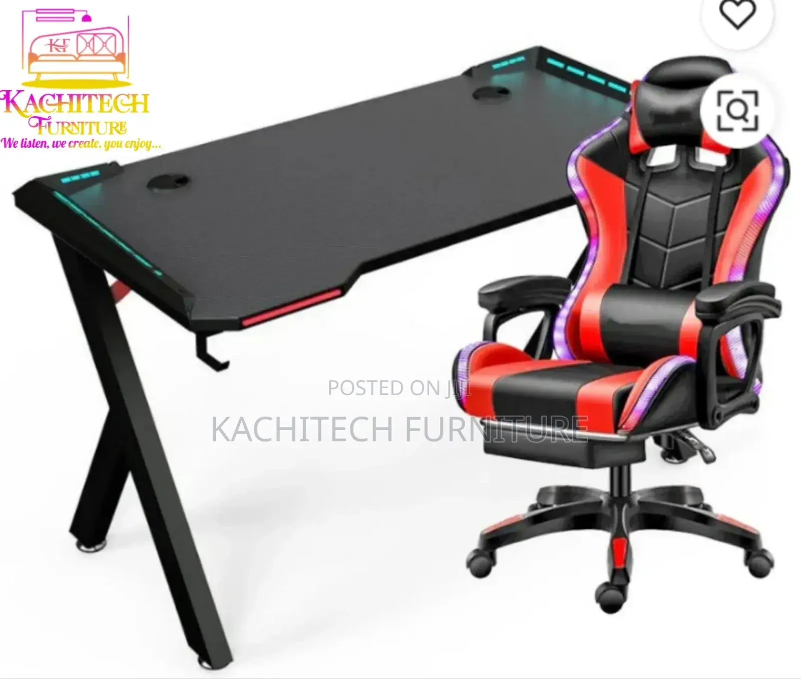 Game Chair and Table