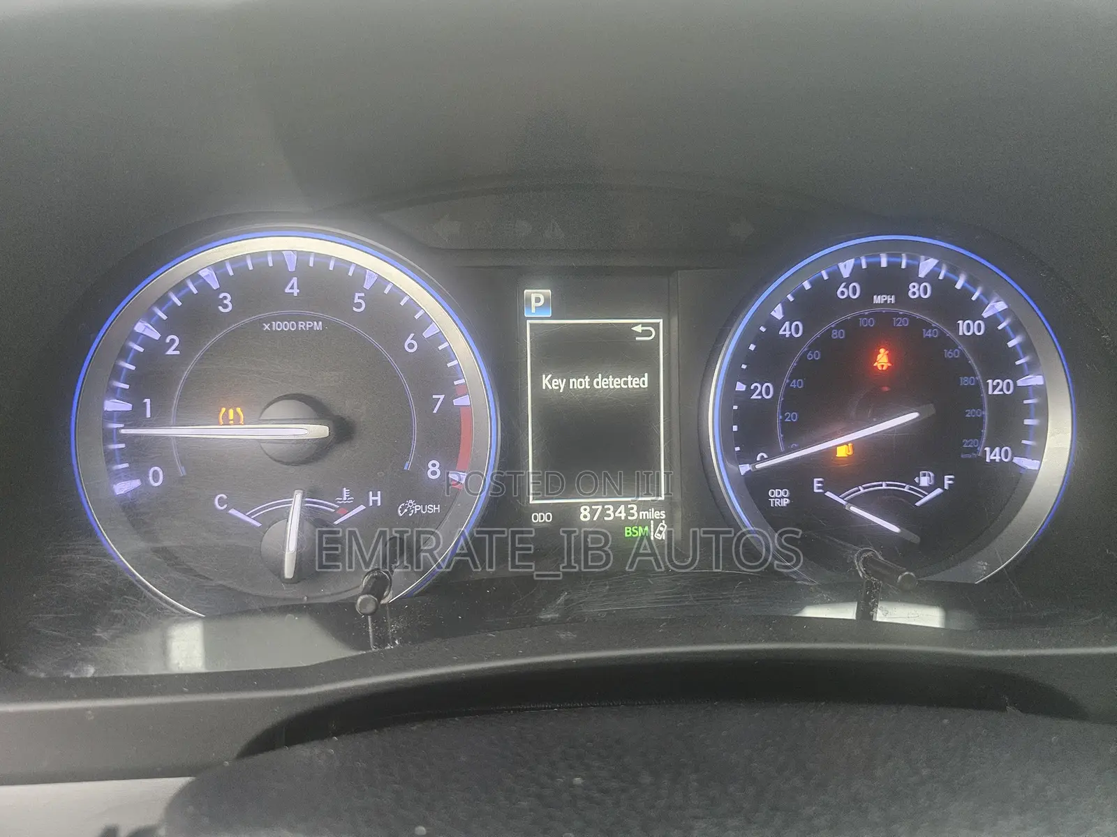 Toyota Highlander XLE 2019 Silver