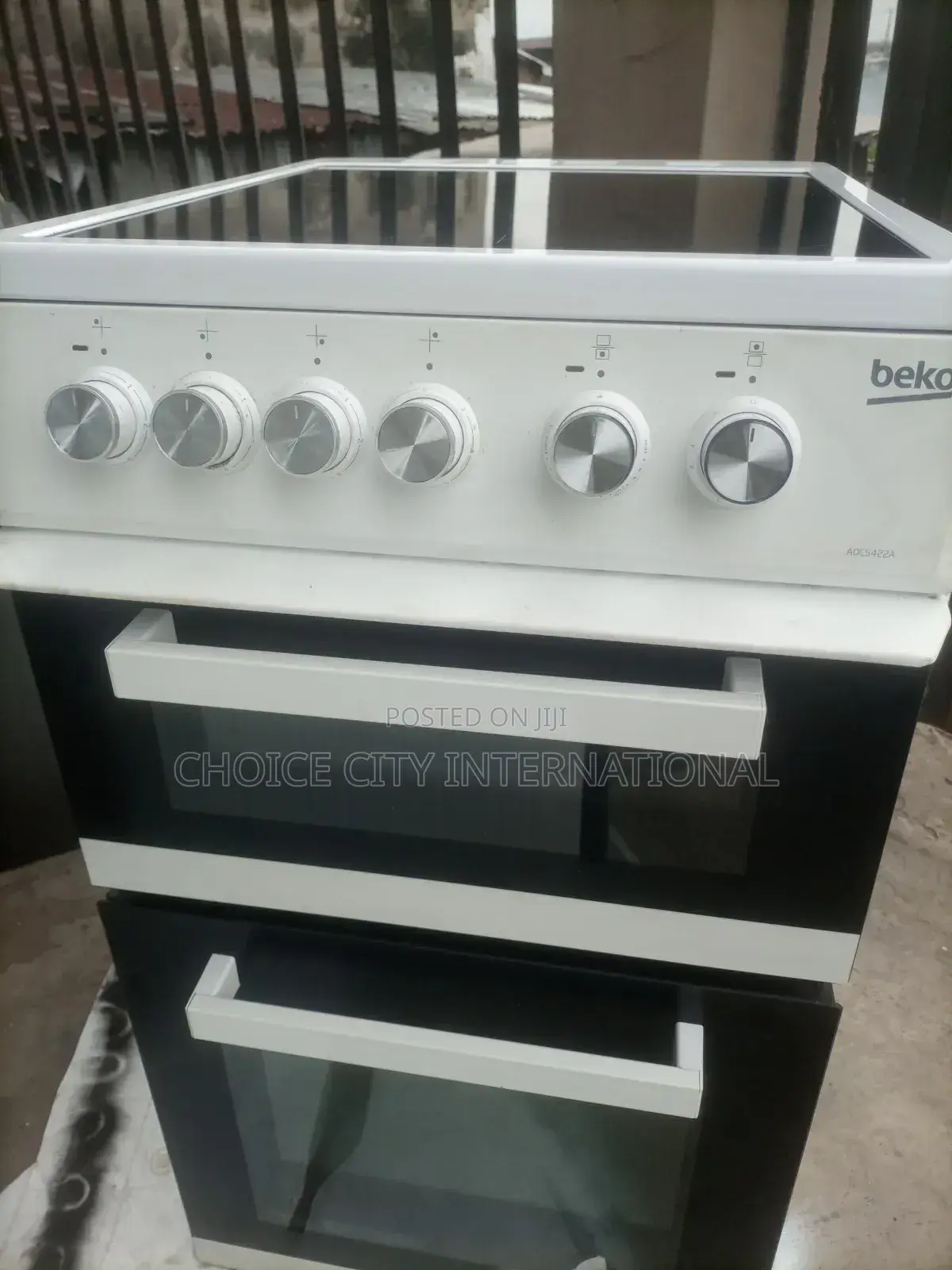 Beko 4 Burners Standing Electric Cooker With Oven