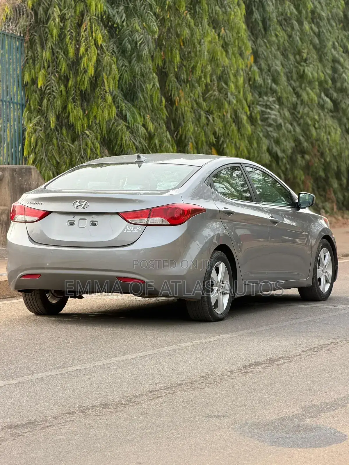 Hyundai Elantra GLS Automatic 2012 Silver