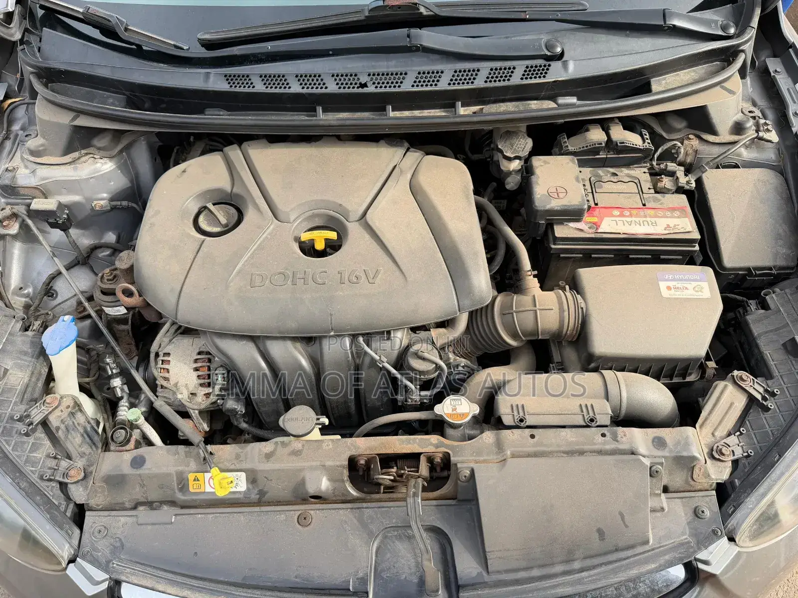 Hyundai Elantra GLS Automatic 2012 Silver