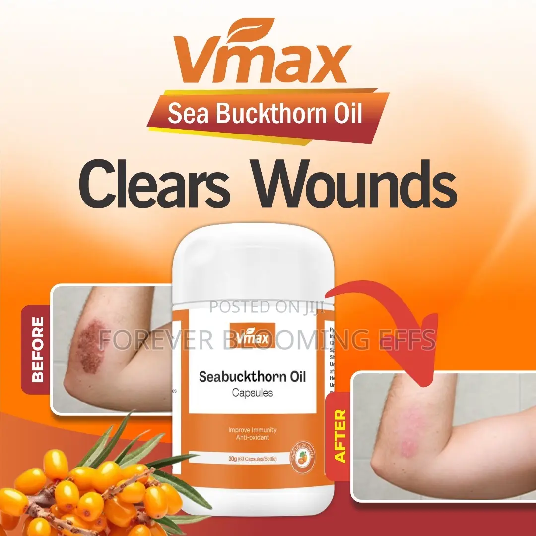 Vmax Seabucthorn Oil Capsules