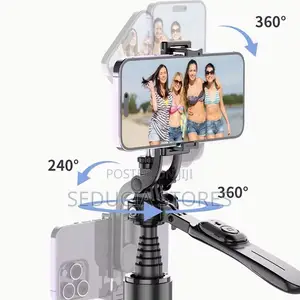 C08 Long Stable Selfie Stick Tripod - 7 Feet