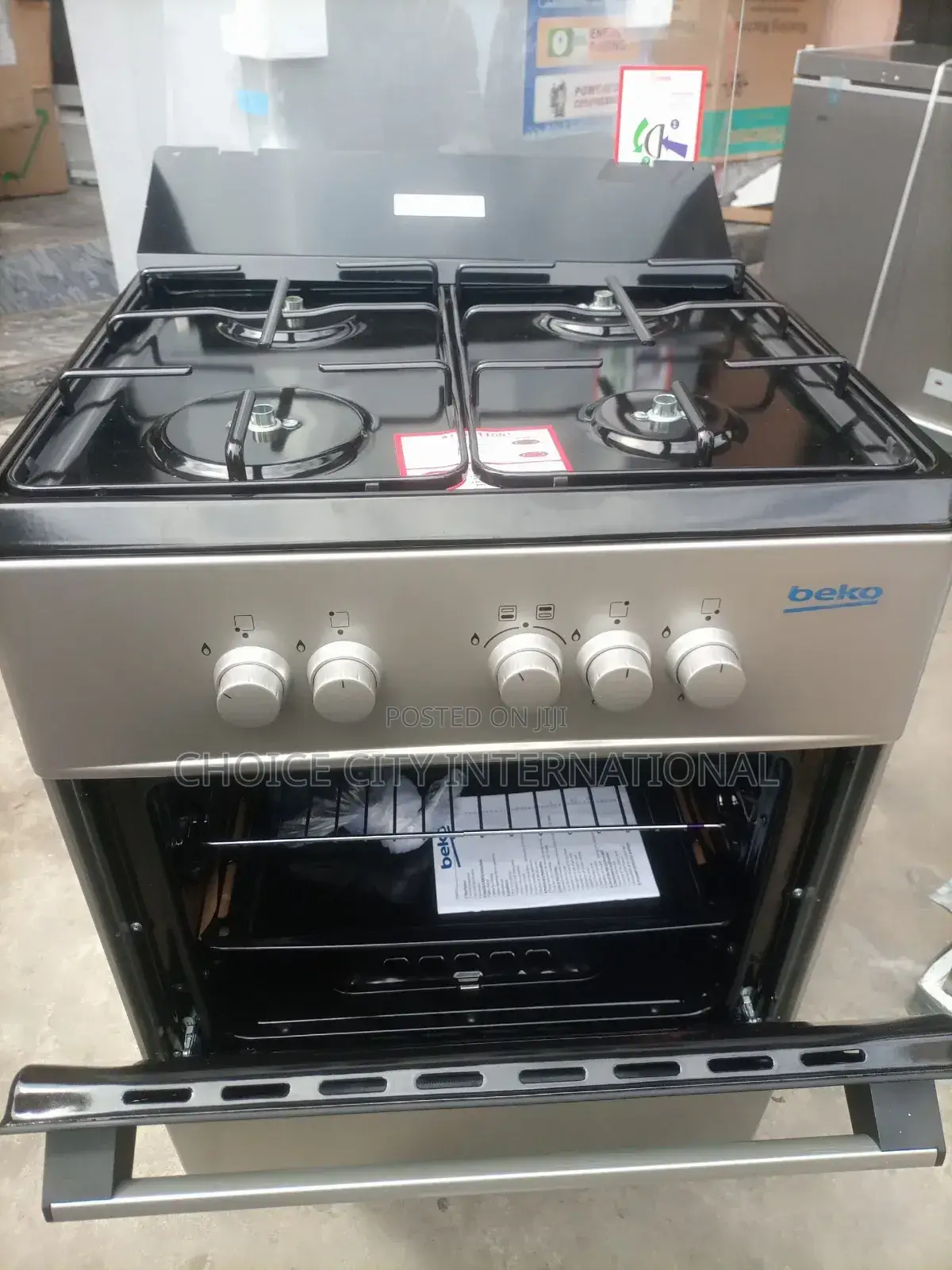 Beko Four Burner Cooker With Oven