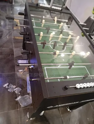 Coin Soccer Table With Glass