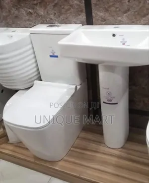 Imported England Standard Quality Water Closet, Complete Set