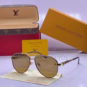 Authentic Louis Vuitton Aviator Sunglasses - Brand New