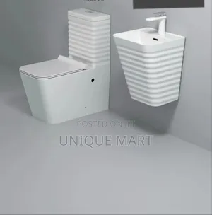 Imported England Water Closet With Hanging Basin