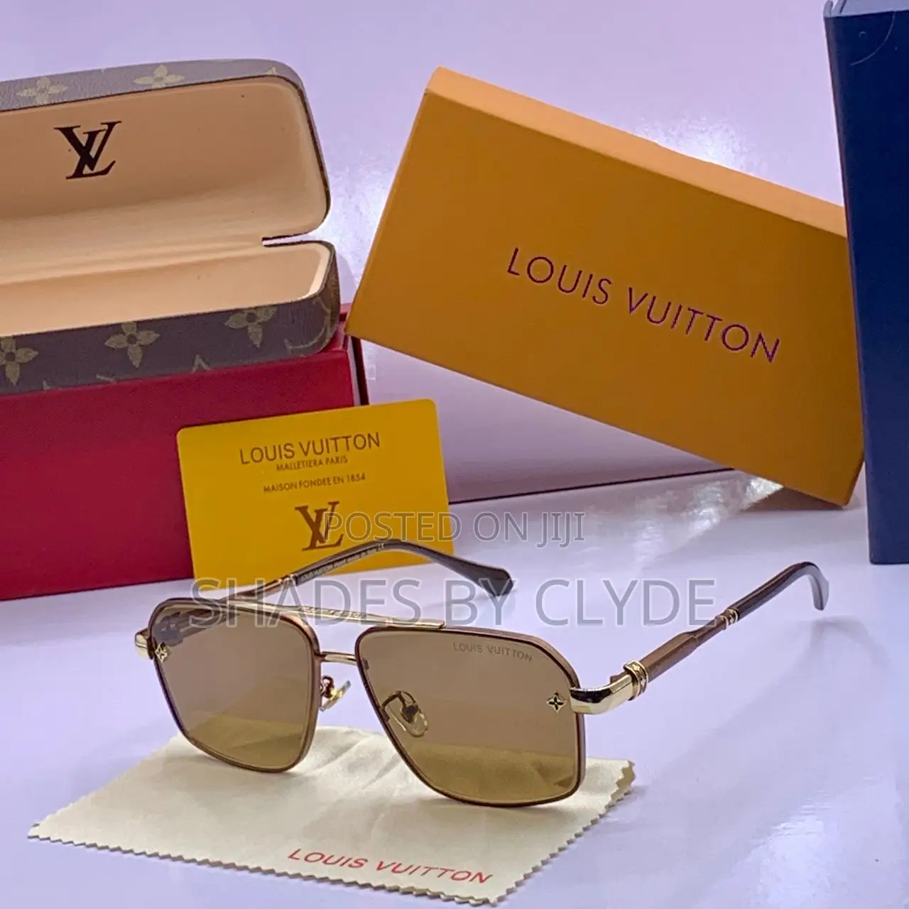 New Louis Vuitton Square Sunglasses