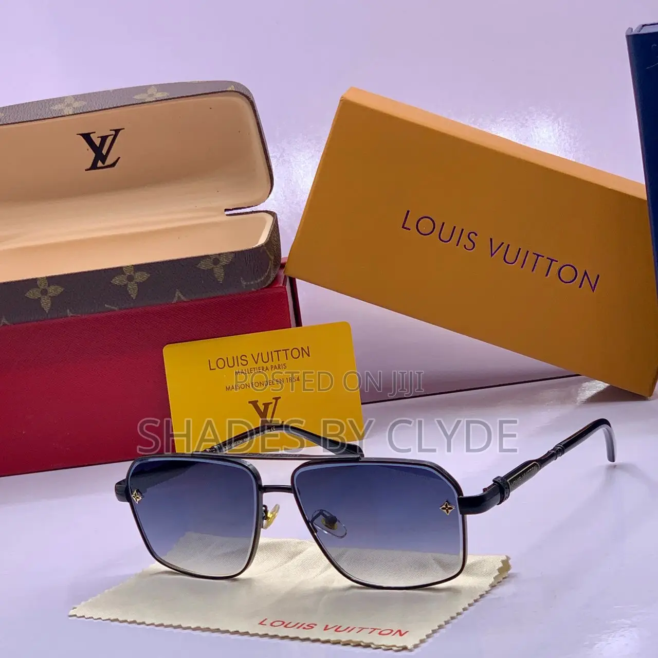 New Louis Vuitton Square Sunglasses