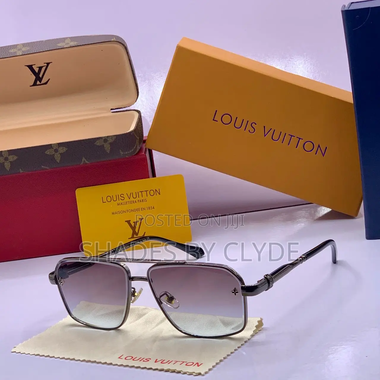 New Louis Vuitton Square Sunglasses