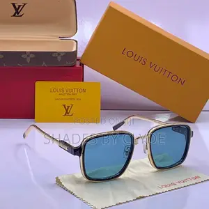 Luxurious Louis Vuitton Square Frame Sunglasses - Authentic, New!