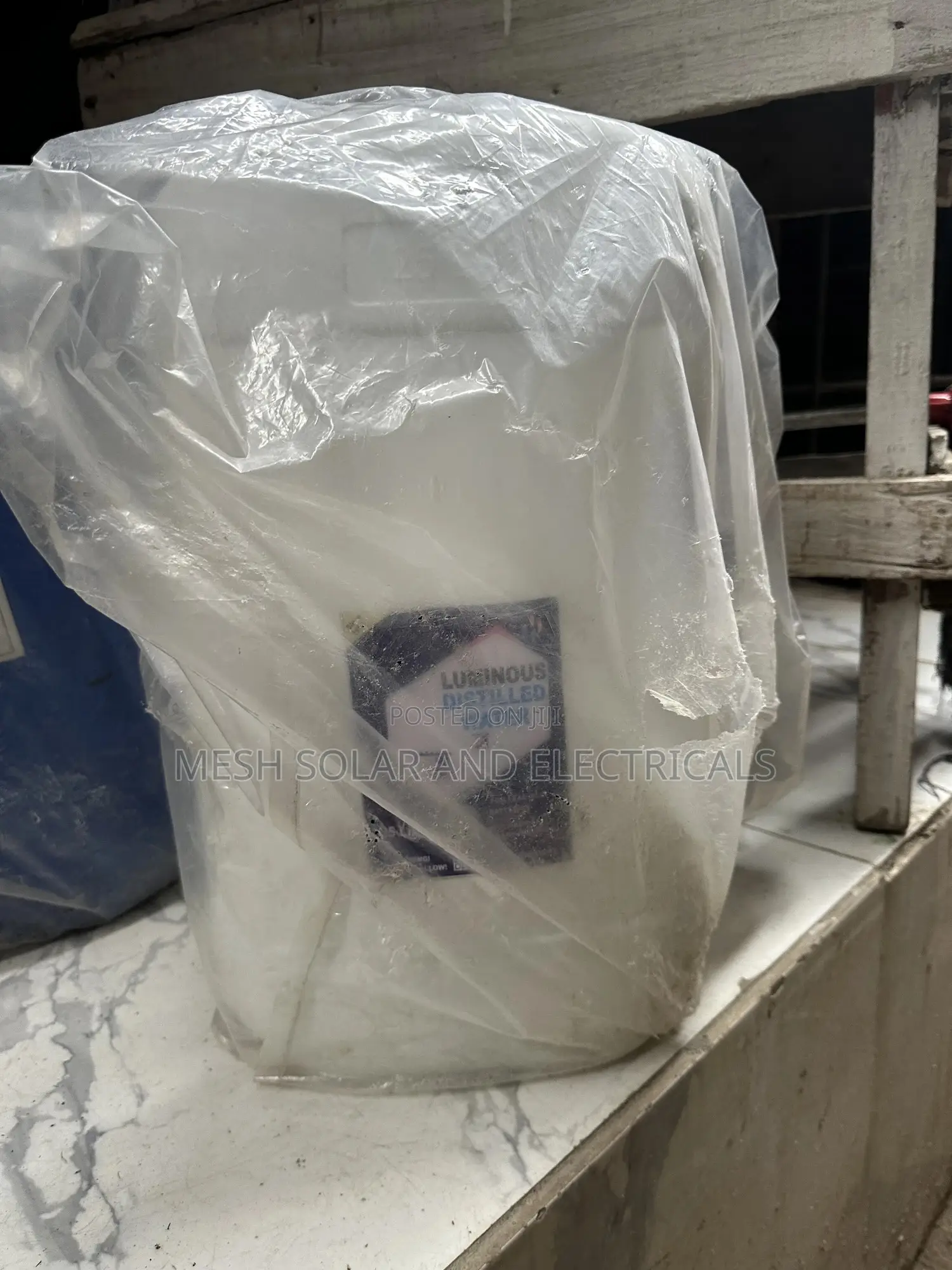 Luminous Distilled Water