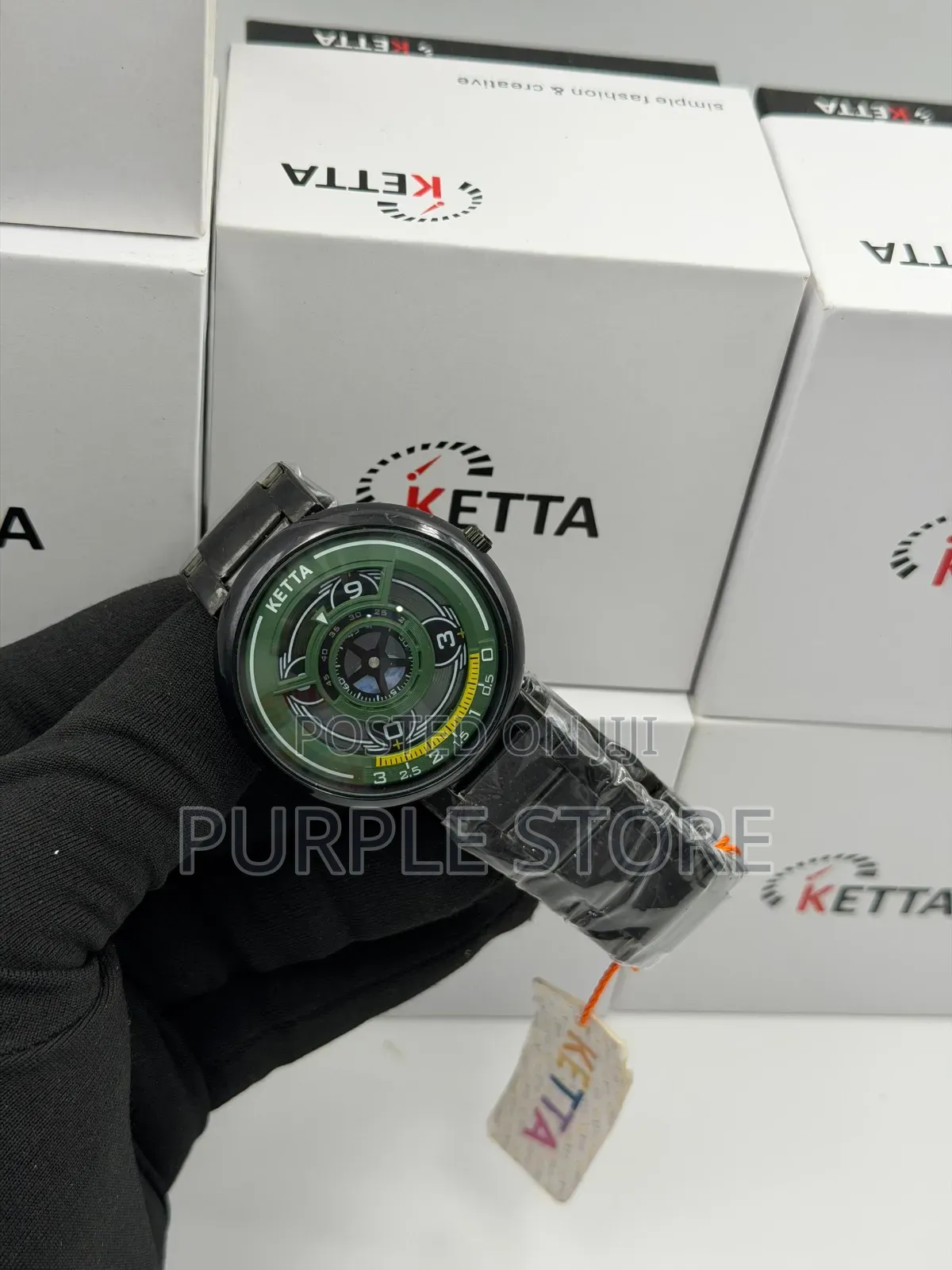 Ketta Steel Strap Watch