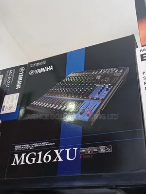 Original Yamaha Mg16xu 16-Channel Mixing Console.