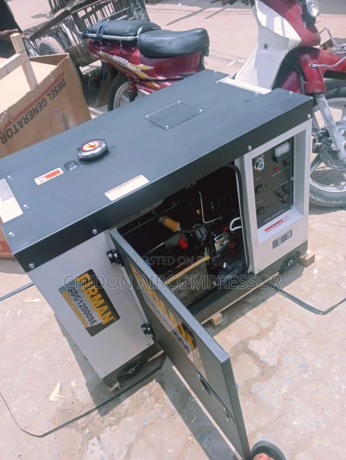 Elepaq Sv7800e2 Gasoline Generator. 4 
