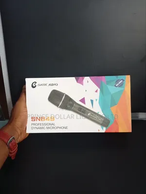 Original Classic Audio Sn849 Professional Dynamic Microphone.