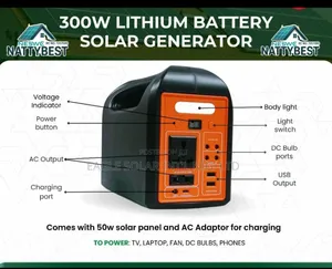 300watts Solar Generator. Very Durable And Quality.