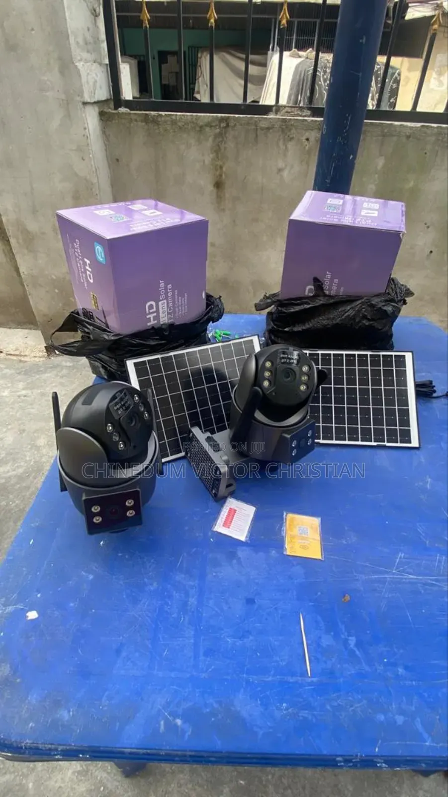 Solar PTZ Camera Installation