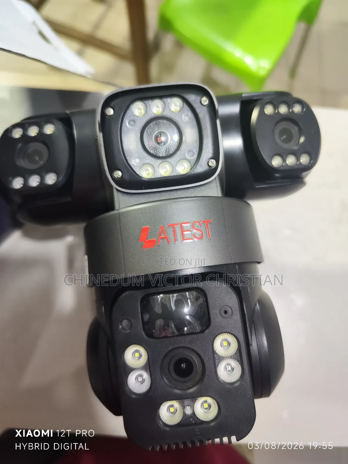 Solar PTZ Camera Installation
