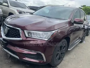 Acura MDX w/Advance & Ent. Pkgs SH-AWD 2018 Burgundy