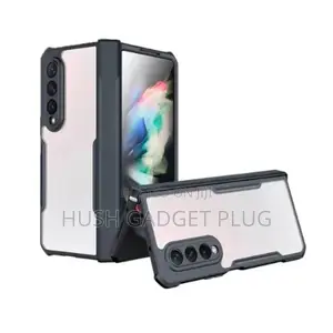 Xundd Case With Shockproof Rubber Border for Samsung Z Fold 3