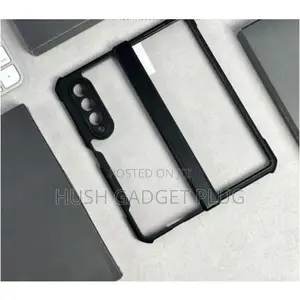 Xundd Case With Shockproof Rubber Border for Samsung Z Fold 3