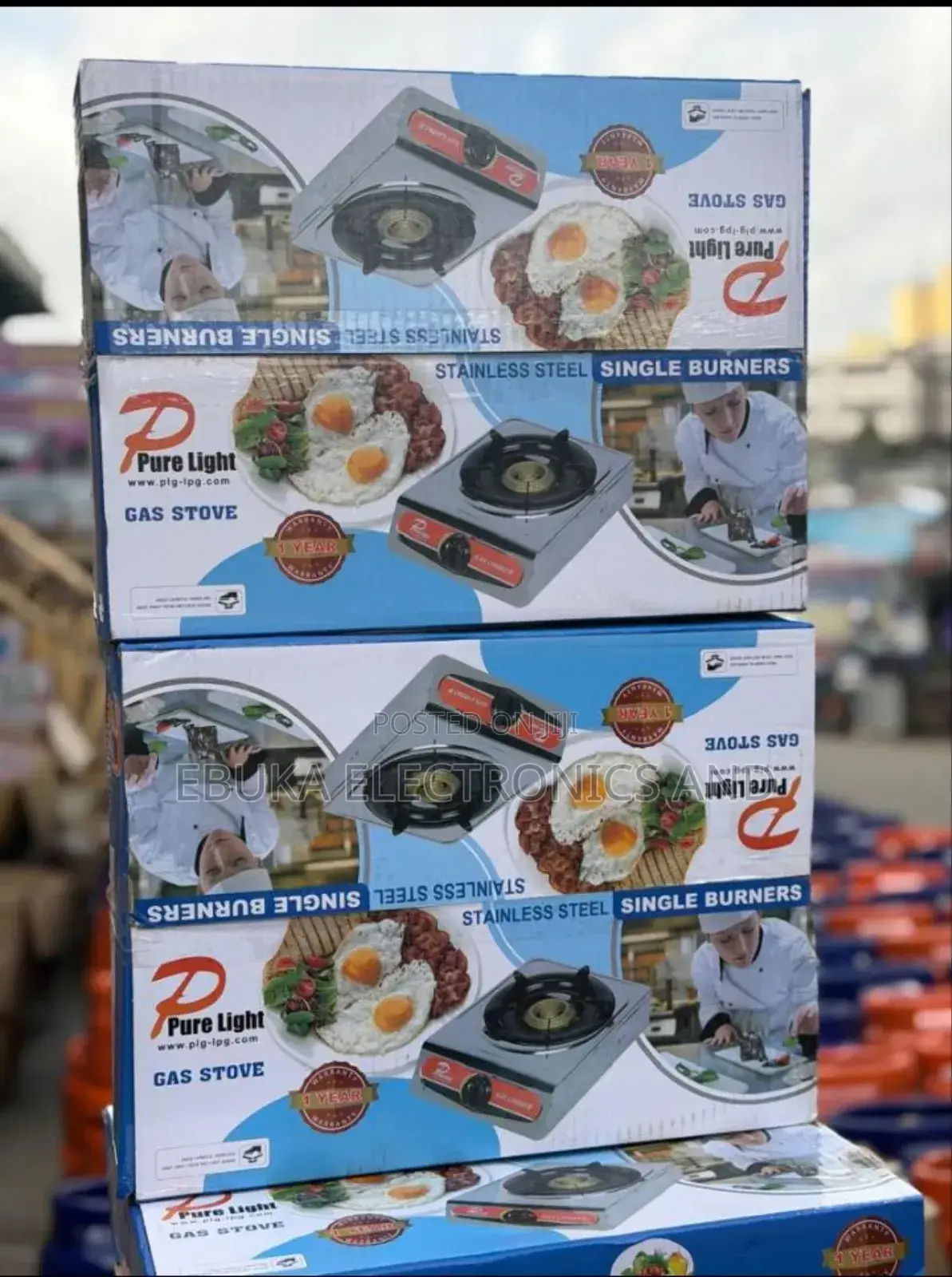 Pure Light Single Table Cooker Burner Stainless Is Available