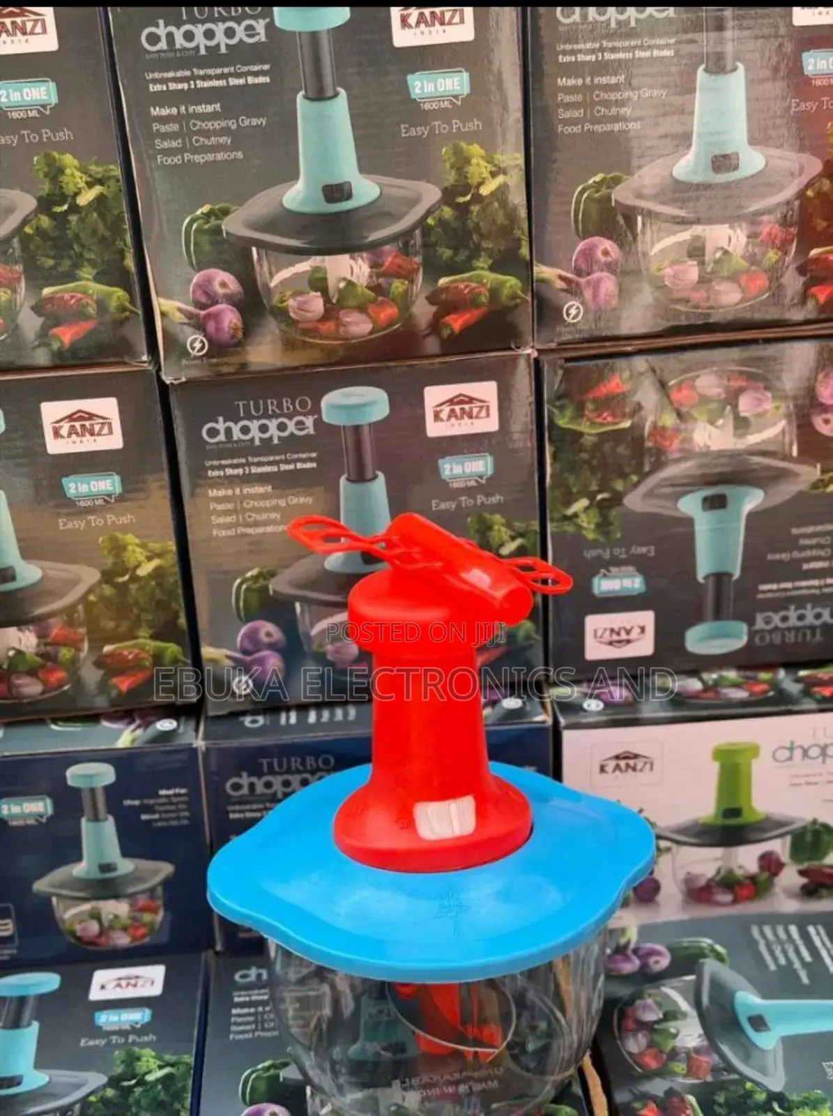 Kanzi Turbo Chopper 2in1 Is Available
