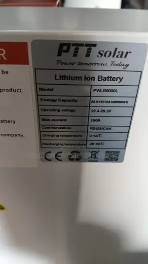 PTT Solar 8kwh 24v Lithium Battery – Long Backup Power