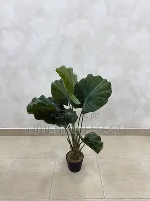 90cm Artificial Fan Palm – Realistic Faux Indoor Plant Decor