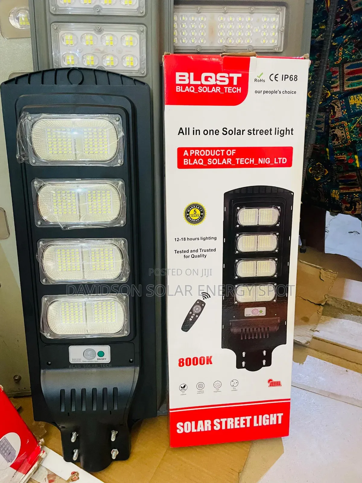 8000watt BLQST Solar Street Light