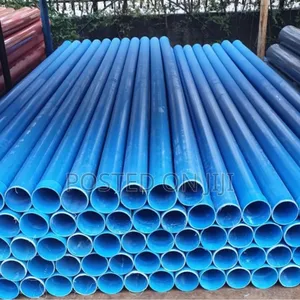 Blue Pipe and Fittings