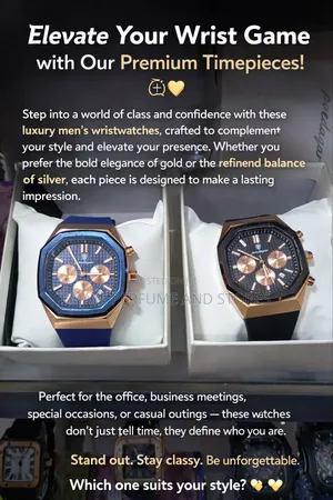 Luxury Men Wrist Watch