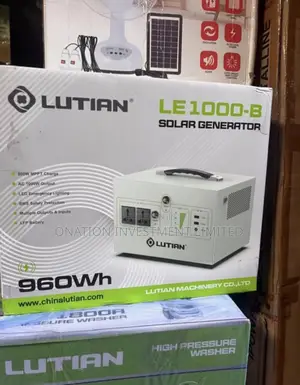 Lutian 1200w Solar Generator – 960wh Portable Power Station