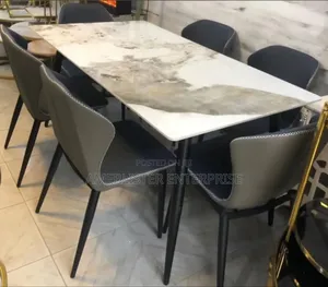 High Quality Marble Top Dining Set