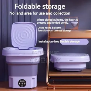 9l Multi-Functional Folding Washing Machine